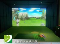 泰安泰山腳下藍(lán)海御華酒店模擬高爾夫