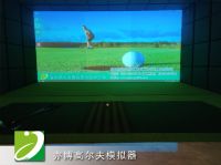 大慶市某電競(jìng)酒店模擬高爾夫